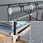KESSER® Kledingkast in Stof en Metaal 150x45x175cm - opvouwb, Verzenden, Nieuw