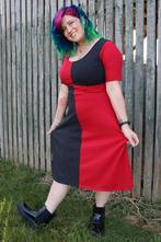 Boris jurk vakverdeling katoen Maat:, Kleding | Dames, Nieuw, Verzenden, Overige kleuren