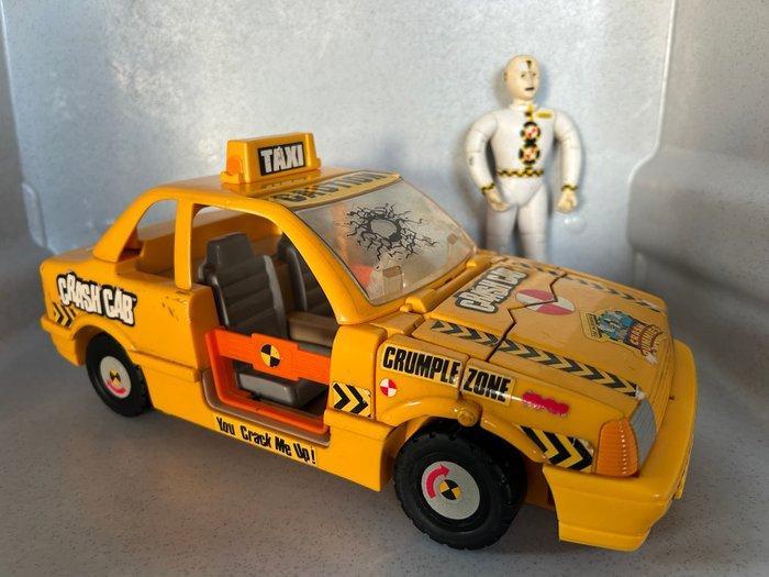 Tyco - Speelgoed voertuig Crash Car Taxi én Crash Vliegtuig, Antiek en Kunst, Antiek | Overige Antiek