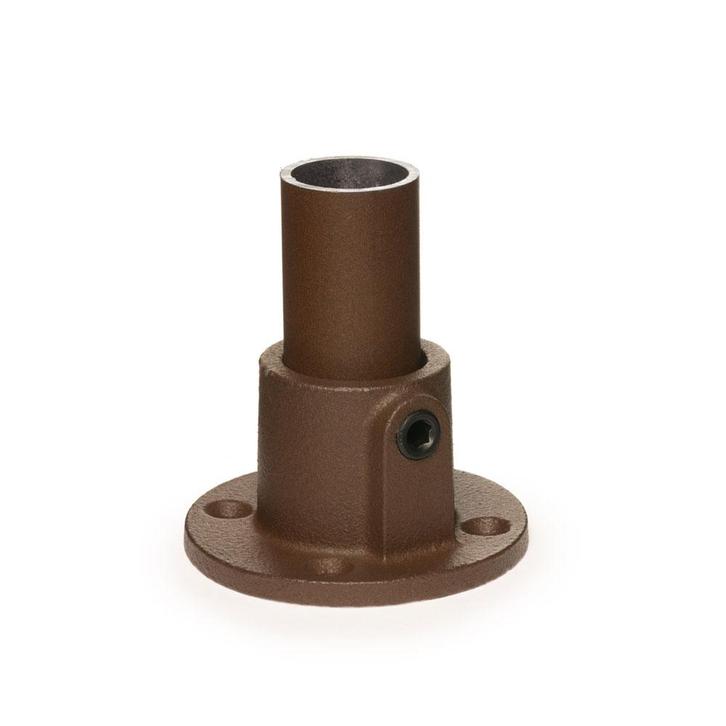 Ronde Voetplaat doorlopend - Vintage Brown (Ø 26.9) | Bezorg, Doe-het-zelf en Verbouw, IJzerwaren en Bevestigingsmiddelen, Ophalen of Verzenden