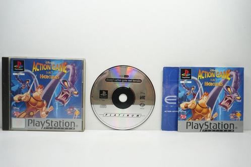 Disneys Action Game met Hercules Platinum Morgen in huis!, Spelcomputers en Games, Spelcomputers | Sony PlayStation 1, Zo goed als nieuw