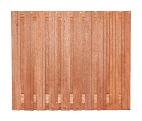 Schutting Tuinscherm Dronten 150x180cm Hardhout Geschaafd RV, Tuin en Terras, Schuttingen, Minder dan 3 meter, Nieuw, Hout, 1 tot 2 meter