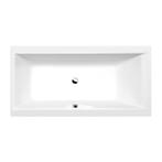 Ligbad Polysan Cleo Inbouw 170x70x48 cm Wit, Ophalen of Verzenden, Nieuw