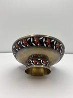 Kom - Russisch zilver 916 enameled