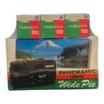 Fujifilm Panoramic Wide Pic 35mm Camera + 3x Fujicolor 100 (, Verzenden, Nieuw