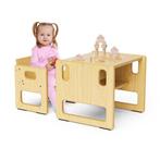 Houten Kinderbureau met Stoel – Studietafel voor Kinderen, Verzenden, Nieuw