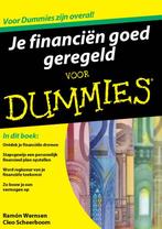 Je financiën goed geregeld voor dummies 9789045350073, Verzenden, Zo goed als nieuw, Ramón Wernsen