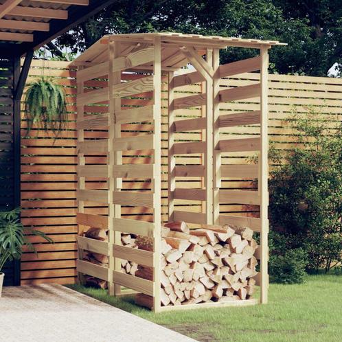 vidaXL Pergolas met dak 2 st 100x90x200 cm geïmpregneerd, Tuin en Terras, Palen, Balken en Planken, Nieuw, Verzenden