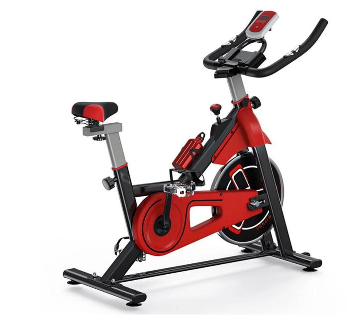 Hometrainer Spinningfiets –LCD Display en Verstelbare Weerst, Sport en Fitness, Fitnessapparatuur, Nieuw, Verzenden