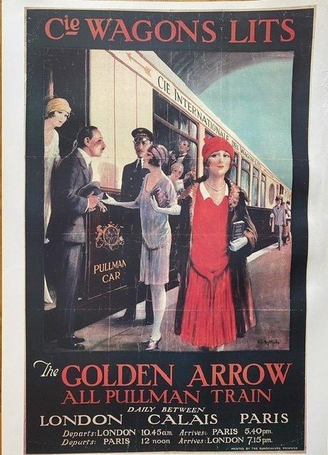 W. S. Bylityllis - The Golden Arrow - Jaren 1920, Antiek en Kunst, Kunst | Tekeningen en Foto's