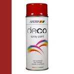 Motip Deco Paint Ral 3002 Karmijnrood Hoogglans 400 ml, Ophalen of Verzenden, Nieuw