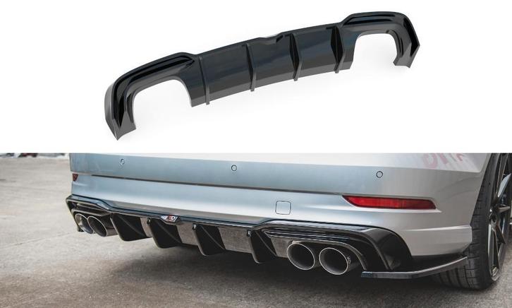 Aggressive Diffuser voor Facelift Audi A3 8V S line / S3, Auto-onderdelen, Carrosserie en Plaatwerk, Achter, Bumper, Nieuw, Audi