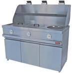 Diamond Horeca Friteuse | Heavy Duty | Gas | 3x 13L | Piëzo, Zakelijke goederen, Horeca | Keukenapparatuur, Ophalen of Verzenden