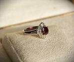 Ring Platina - 1.24ct. tw. Robijn - Diamant, Nieuw