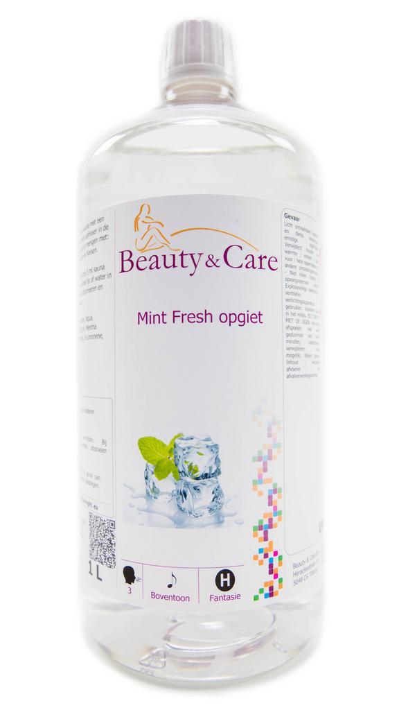Beauty & Care Munt Fris opgiet 1 L.  new, Sport en Fitness, Sauna, Fins of Traditioneel, Toebehoren, Nieuw, Ophalen of Verzenden