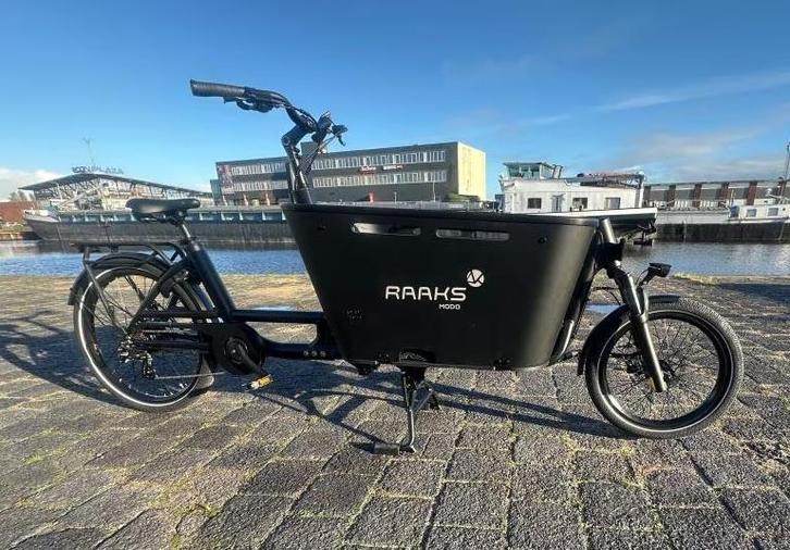 Raaks Modo elektrische bakfiets tweewieler - BESTE PRIJS!, Fietsen en Brommers, Fietsen | Bakfietsen, Nieuw, Elektrisch, Huif