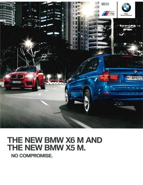 2012 BMW X5 | X6 M BROCHURE ENGELS, Boeken, Auto's | Folders en Tijdschriften, BMW