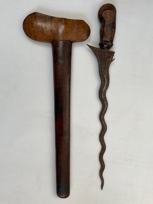Kris/keris - Bali - Indonesië (Zonder Minimumprijs), Antiek en Kunst, Kunst | Niet-Westerse kunst