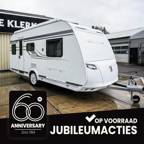 Tabbert DA VINCI 460 E Korting  4837.-, Caravans en Kamperen, Caravans, 1250 - 1500 kg, tot en met 2, 6 tot 7 meter, Tabbert, Ophalen