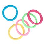 Haarelastieken basic - Endless - Multicolor - Set van 5, Nieuw