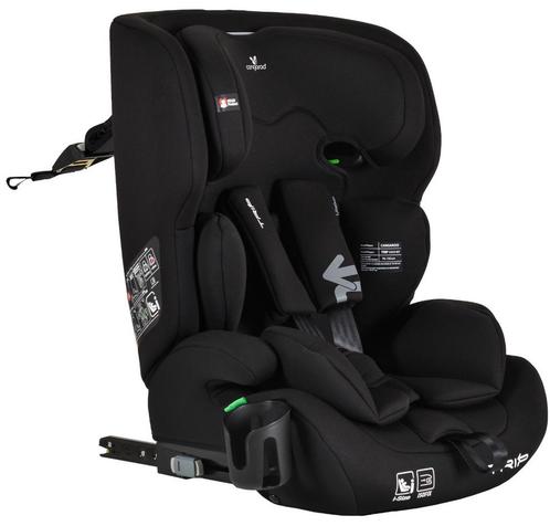 Cangaroo Trip Midnight Black 76-150 cm i-Size Autostoel, Kinderen en Baby's, Autostoeltjes, Nieuw, Isofix, 9 t/m 36 kg, Verzenden