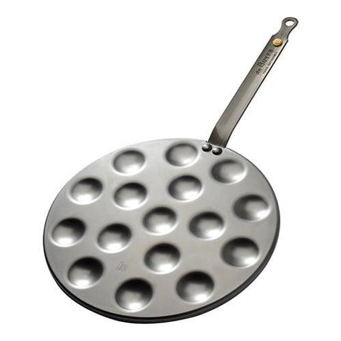 Poffertjespan plaatstaal  Ø27x8,65(h)cm De Buyer, Zakelijke goederen, Horeca | Keukenapparatuur, Nieuw in verpakking, Verzenden