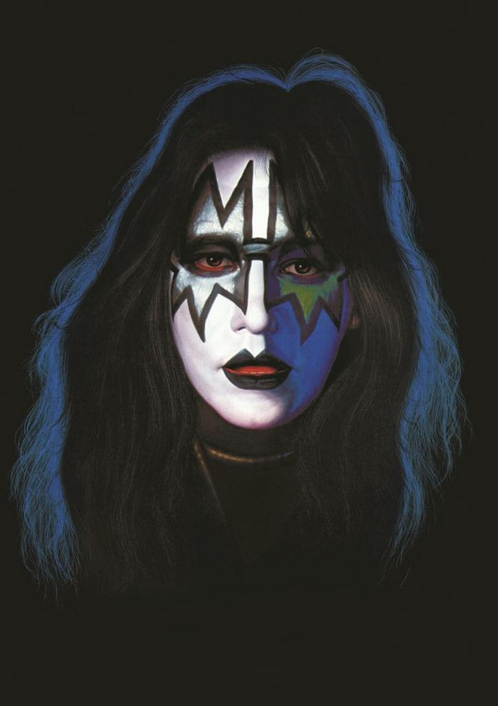 Posters - Poster Kiss - Ace Frehley, Verzamelen, Muziek, Artiesten en Beroemdheden, Zo goed als nieuw, Verzenden