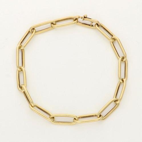 Schakelarmband - 14 karaat Geel goud, Sieraden, Tassen en Uiterlijk, Antieke sieraden