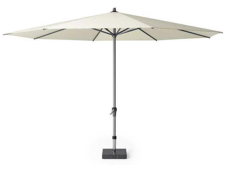 Platinum parasol Riva Ø4,0 ecru, Tuin en Terras, Parasols, Nieuw, 3 tot 4 meter