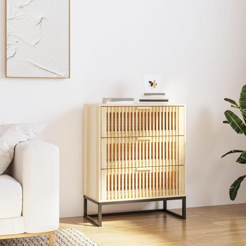 vidaXL Dressoir 60x30x75 cm bewerkt hout, Huis en Inrichting, Kasten | Overige, Nieuw, Verzenden