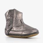Groot leren babyschoenen metallic grijs maat 20, Verzenden, Nieuw