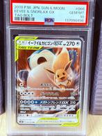 Pokémon Graded card - Eevee & Snorlax GX 066/095 Foil - PSA, Nieuw