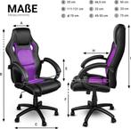 Ergonomische Bureaustoel - Office Chair - Gamestoel - Volwas, Verzenden, Zo goed als nieuw