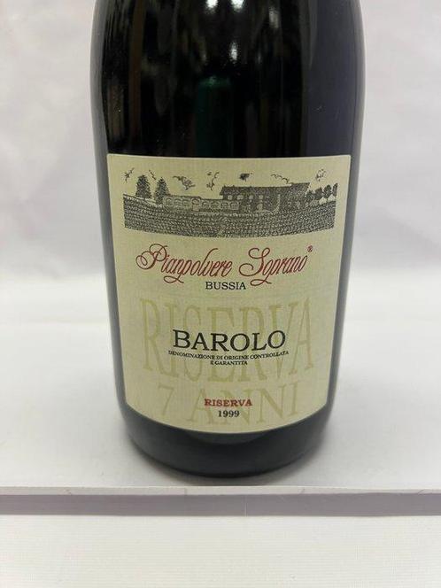 1999 Pianpolvere Soprano Barolo Riserva 7 Anni - Barolo DOCG, Verzamelen, Wijnen
