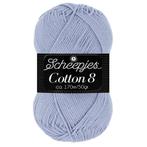 Scheepjes Cotton 8 - 651 lila - Katoen Garen, Hobby en Vrije tijd, Breien en Haken, Ophalen of Verzenden, Nieuw