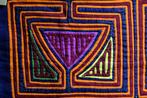 Tissu Mola, volk Kuna, Colombia - Colombia (Zonder, Antiek en Kunst, Kunst | Niet-Westerse kunst