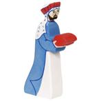 Melchior paars - 15 cm - Holztiger, Nieuw