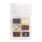 Chocolademal Kleine Tablet (10x) 42x28x9(h)mm, Verzenden, Nieuw