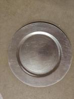 Onderbord Silver 28 cm. rond bloemschikken en decoratie, Ophalen of Verzenden, Nieuw