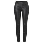MAC • zwarte coated Dream Skinny broek • 34, Kleding | Dames, Broeken en Pantalons, Verzenden, Zwart, MAC, Nieuw