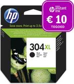 HP 304XL - Inktcartridge zwart + Instant Ink tegoed, Computers en Software, Printers, Nieuw, Verzenden