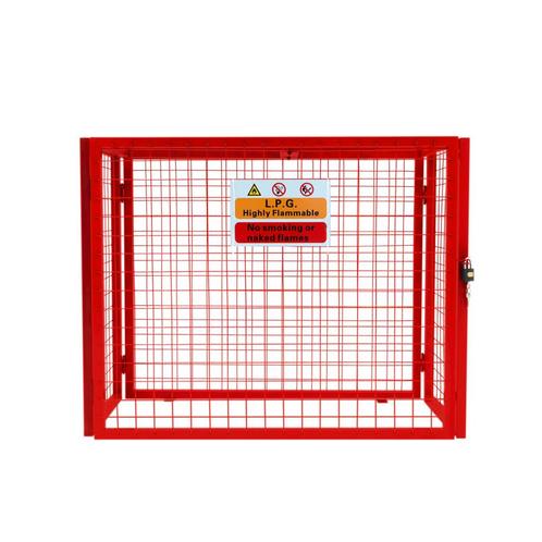 Gasflessenkooi opvouwbare staalgaas veiligheidsopslag 3 x, Tuin en Terras, Overige Tuin en Terras, Verzenden