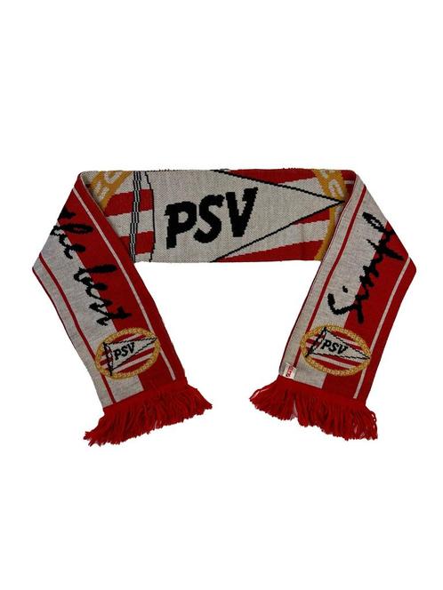 Vintage PSV Eindhoven rood/wit voetbal sjaal, Kleding | Heren, Mutsen, Sjaals en Handschoenen, Sjaal, Zo goed als nieuw, Overige maten