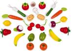Janod In De Keuken 24 Stuks Groenten En Fruit In Mand -, Ophalen of Verzenden, Zo goed als nieuw, Jongen of Meisje