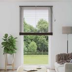 vidaXL Venetiaanse Blind Donkerbruin met Patroon 213 x 110, Verzenden, Nieuw, Bruin