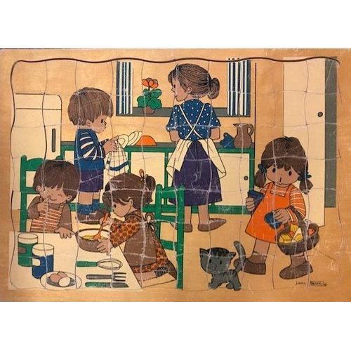 Rolf Puzzel Huishouden (70 stukjes), Boeken, Schoolboeken, Nieuw, Verzenden