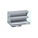 Warmhoud vitrine gebogen wandmodel | Wit | 30 tot 120ºC, Zakelijke goederen, Horeca | Keukenapparatuur, Verzenden, Nieuw in verpakking