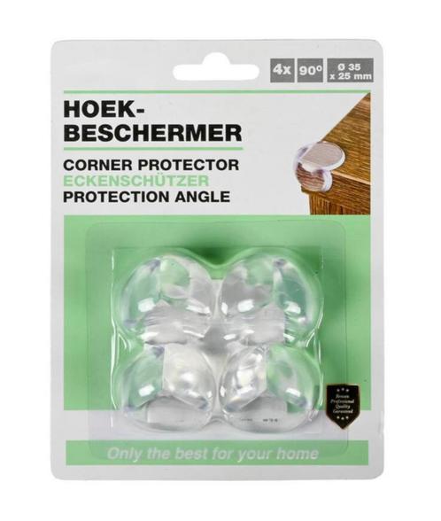 Set van 4 siliconen randbeschermers (voorkomt dat kinderen, Doe-het-zelf en Verbouw, Gereedschap | Handgereedschap, Nieuw, Ophalen of Verzenden