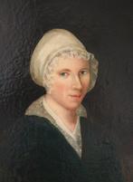 Franse school (XIX) - Portret van een dame uit 1807