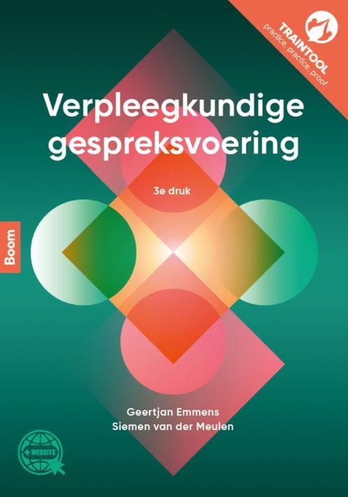 Verpleegkundige gespreksvoering 3e druk incl.  9789024437207, Boeken, Studieboeken en Cursussen, Zo goed als nieuw, Verzenden